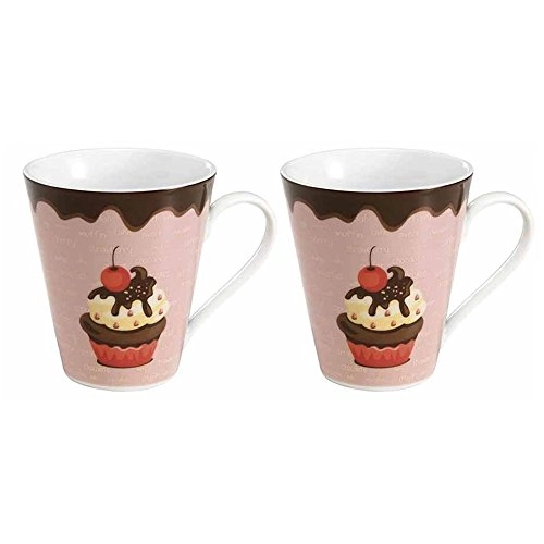 Kit 2 Canecas C Cia Cranberry Cupcake