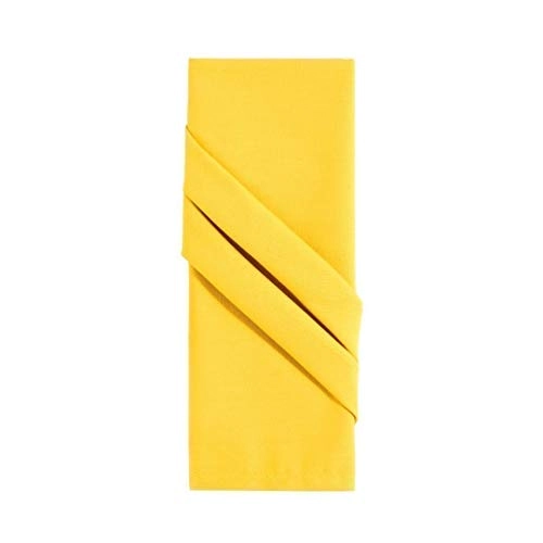 Kit 4 Pcs Guardanapo C Cia Home Amarelo
