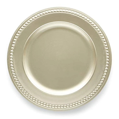 Sousplat C Cia Galles Dots Champagne