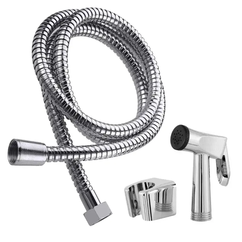 Kit De Reposição Casagrande Mundial 100% Metal Com Mangueira Extralonga De 1,80m