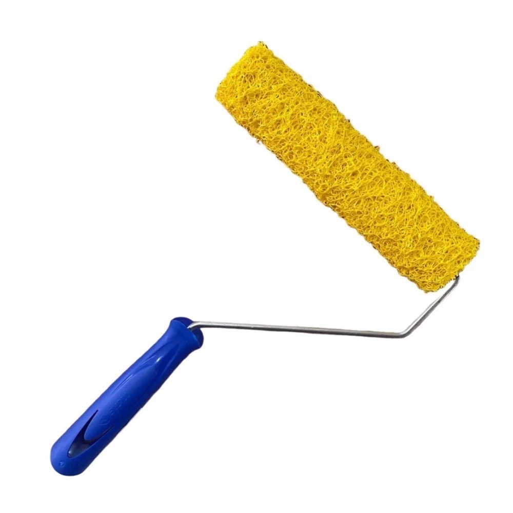 Rolo Pintura Massa Acrílica Textura Média C/ Cabo 23cm Tigre