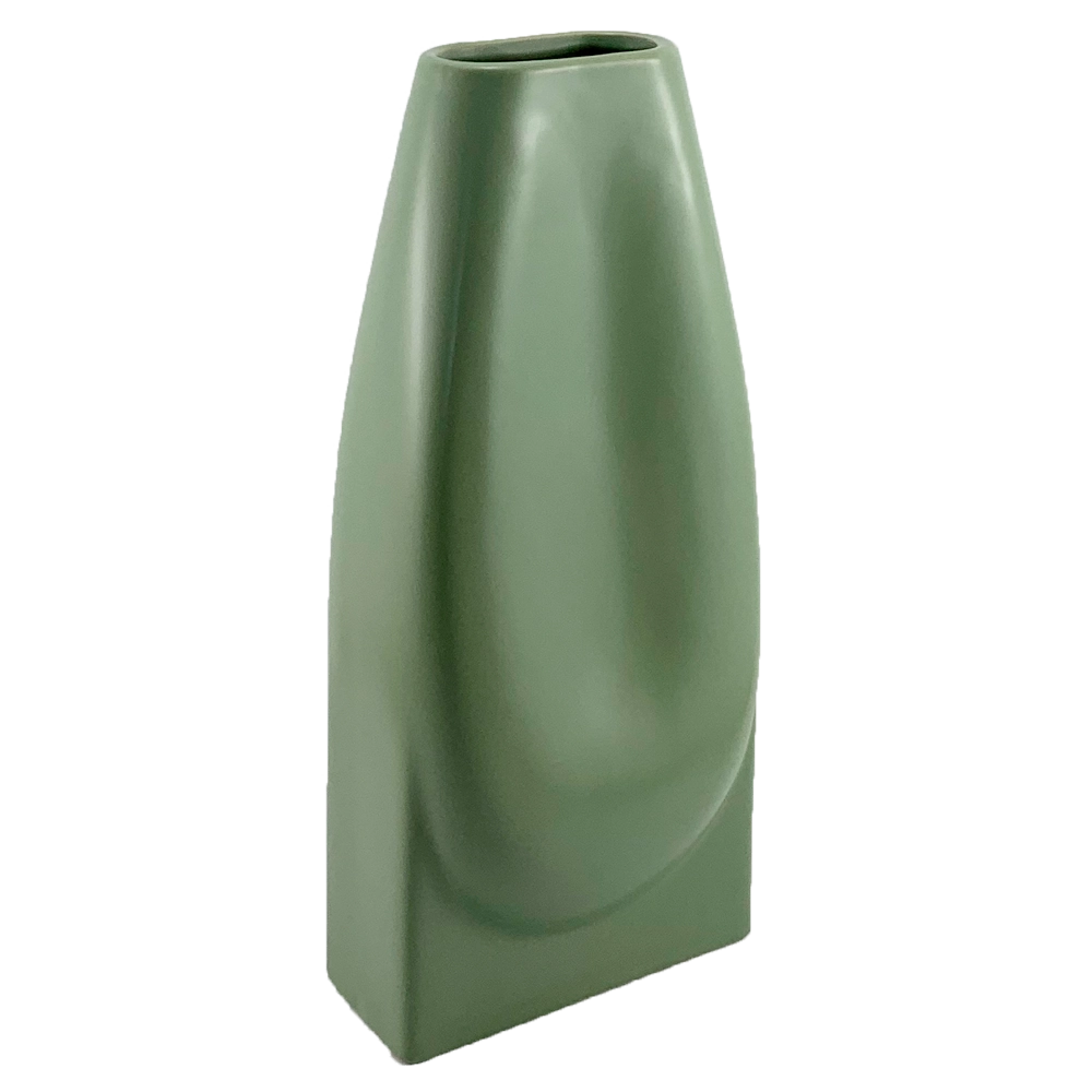 Vaso Ceramica Hanna Verde 35cm Bye6412 3 Mcd