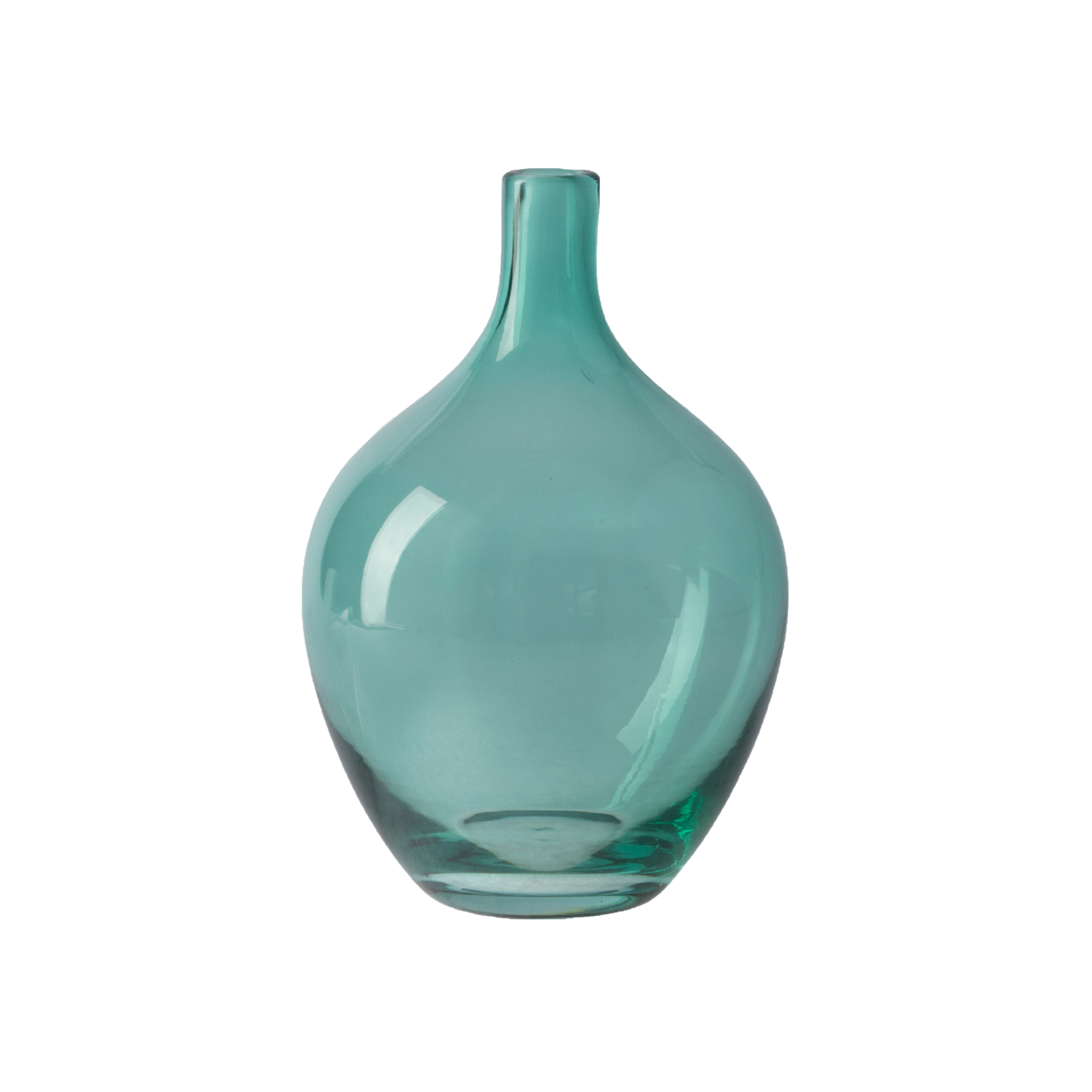 Garrafao Vidro Kate Verde 28cm Sh22 G46 Mcd