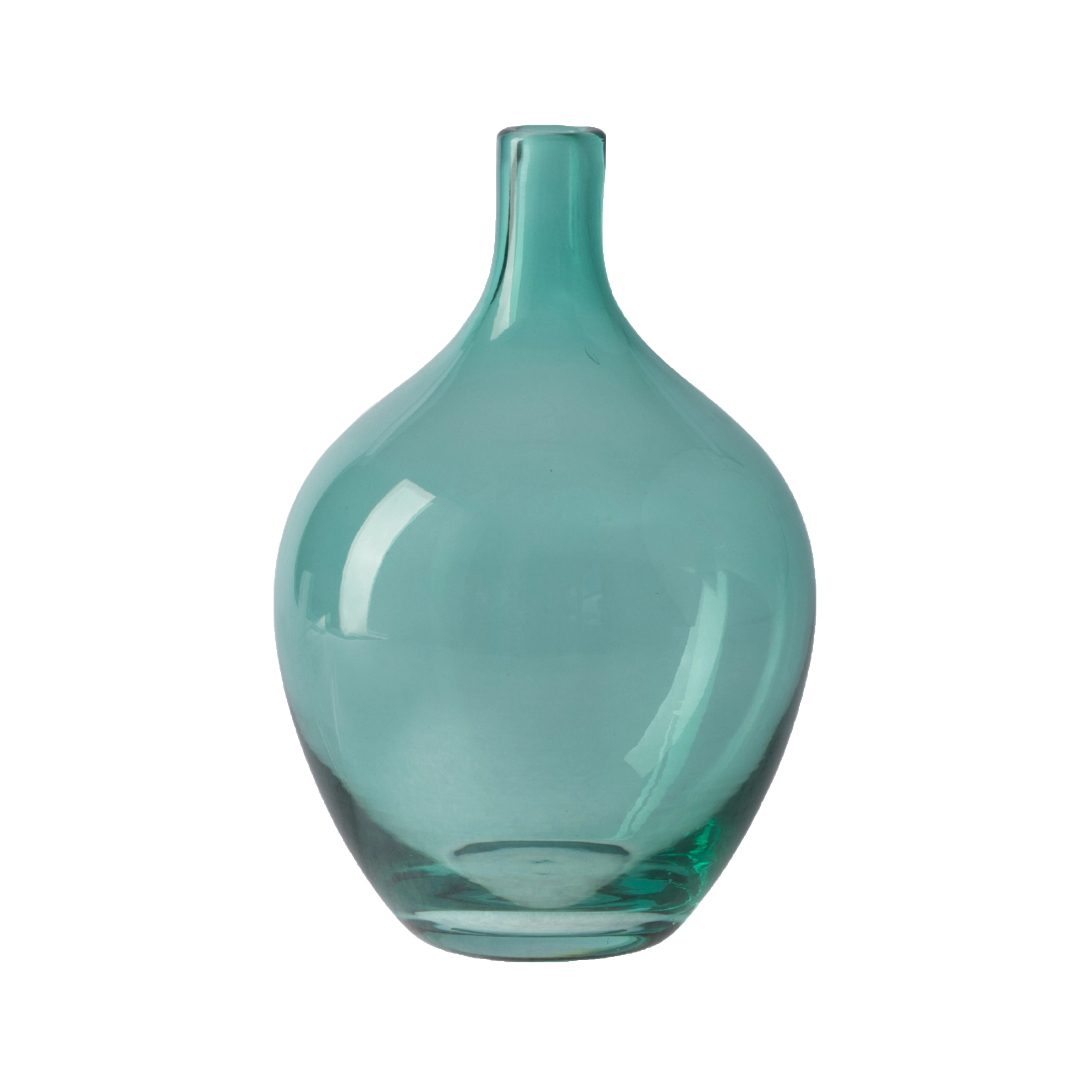 Garrafao Vidro Kate Verde 38cm Sh22 G47 Mcd