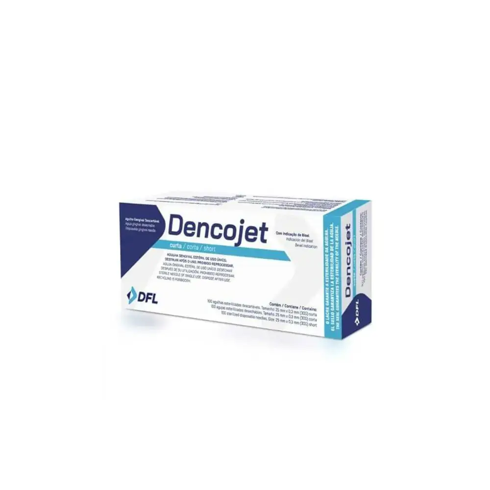 Agulha Gengival Dencojet - DFL - 27g (Cód. 26.1598)