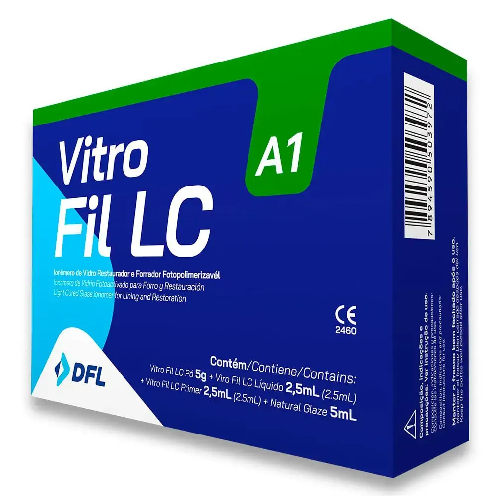 Ionômero de Vidro Restaurador Vitro Fil LC R - DFL - A1 (Cód. 25.7036)