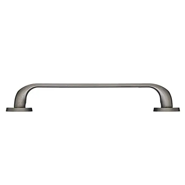 Puxador para Porta Barra Reta 15cm Zamac Prata Cromado