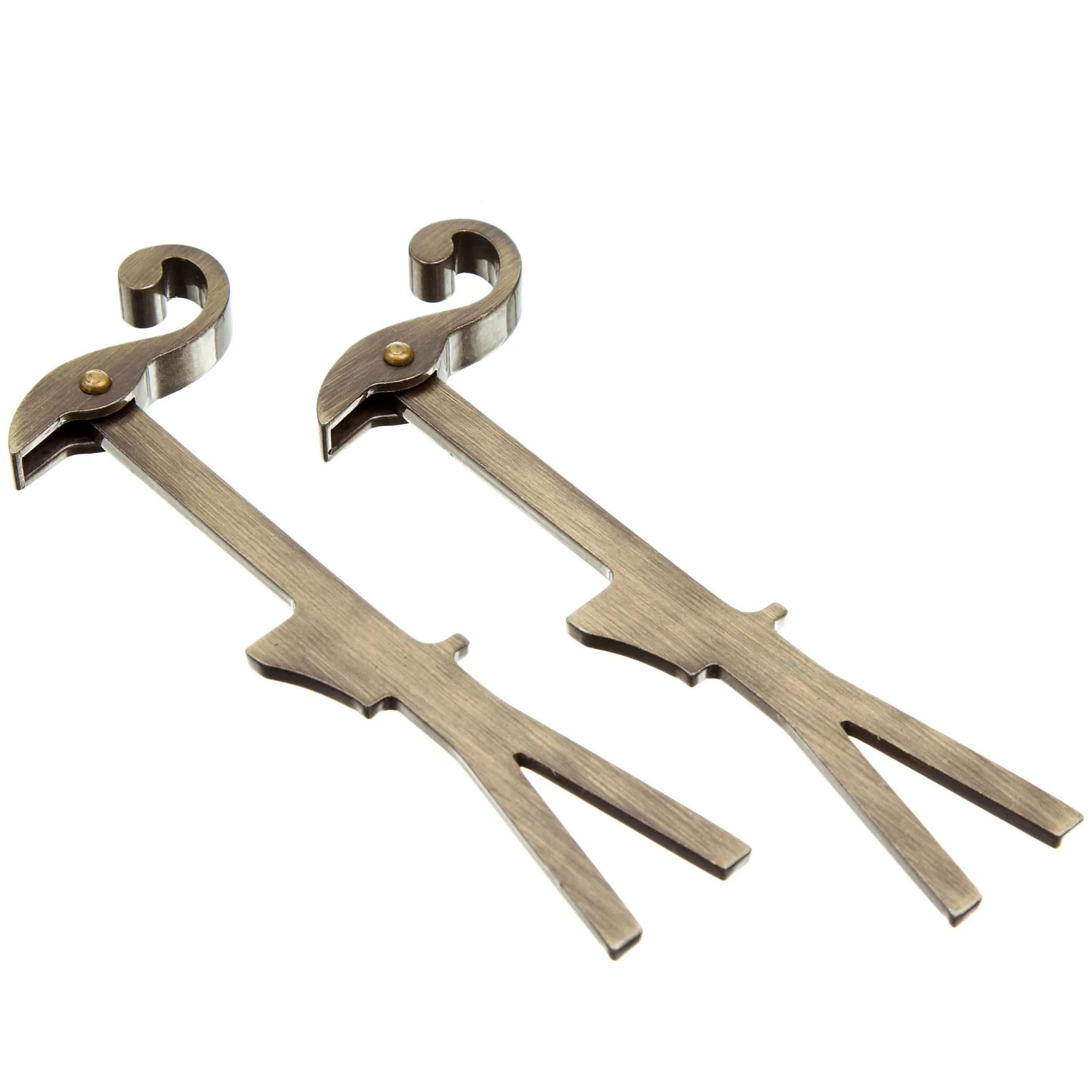 Carranca para Janelas Zamac Oxidado Dourado 130x60mm União Mundial