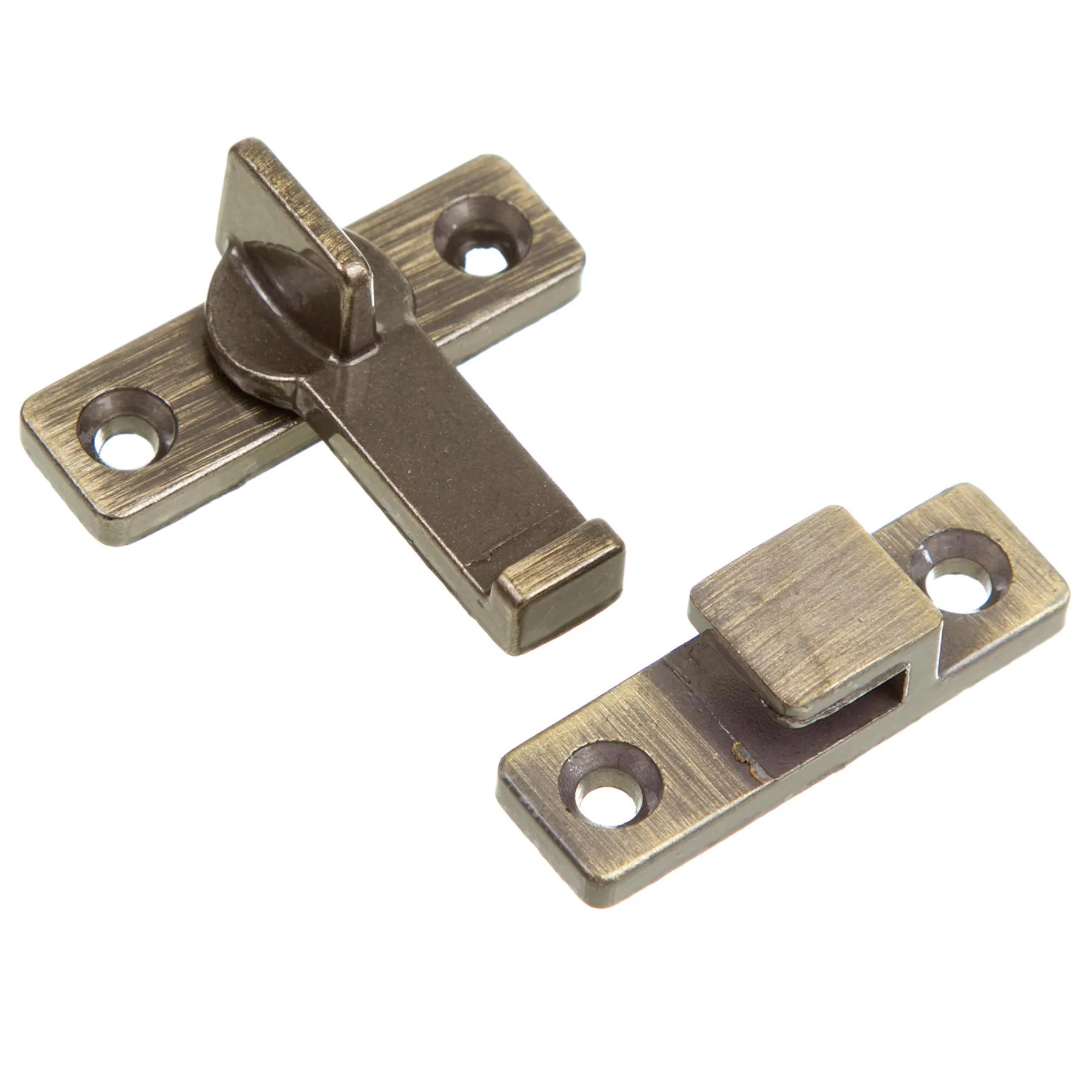Tranqueta para Janela Aço Dourado 40x10mm União Mundial