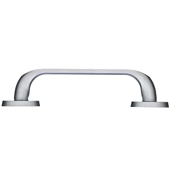 Puxador para Porta 15cm Zamac Prata Acetinado Classic União Mundial