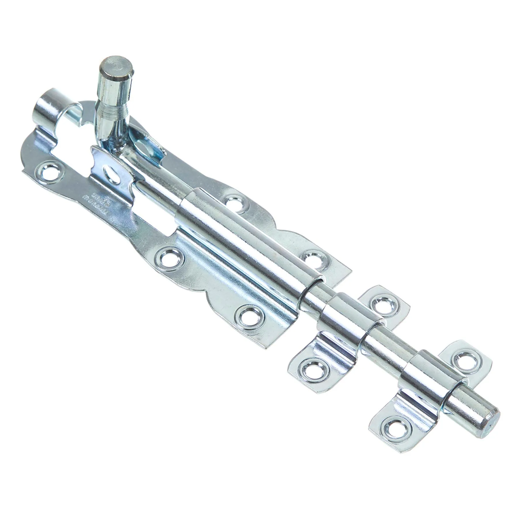 Trinco para Porta Aço 1010 200mm Ferrolho Redondo