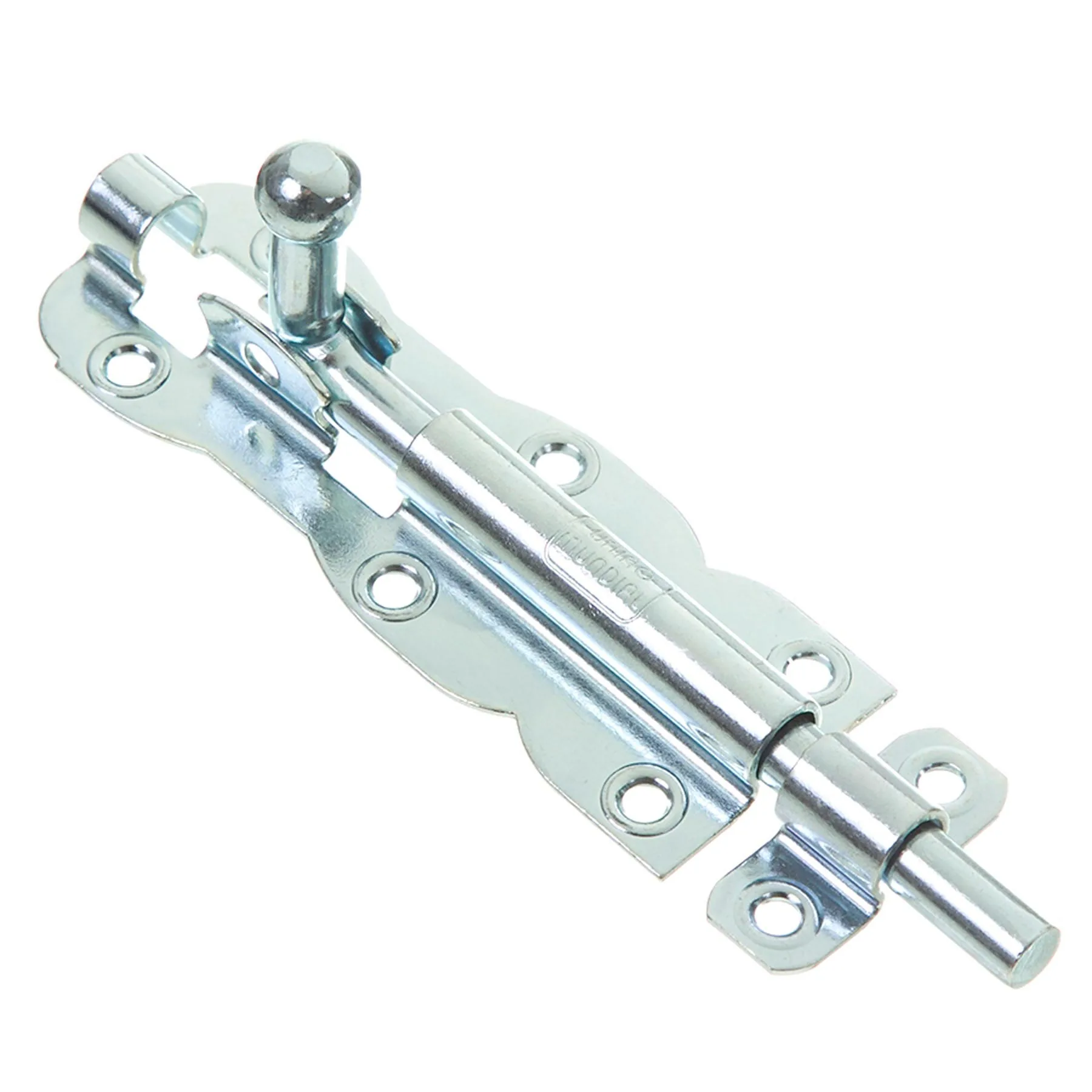 Trinco para Porta Aço 1010 125mm Ferrolho Redondo
