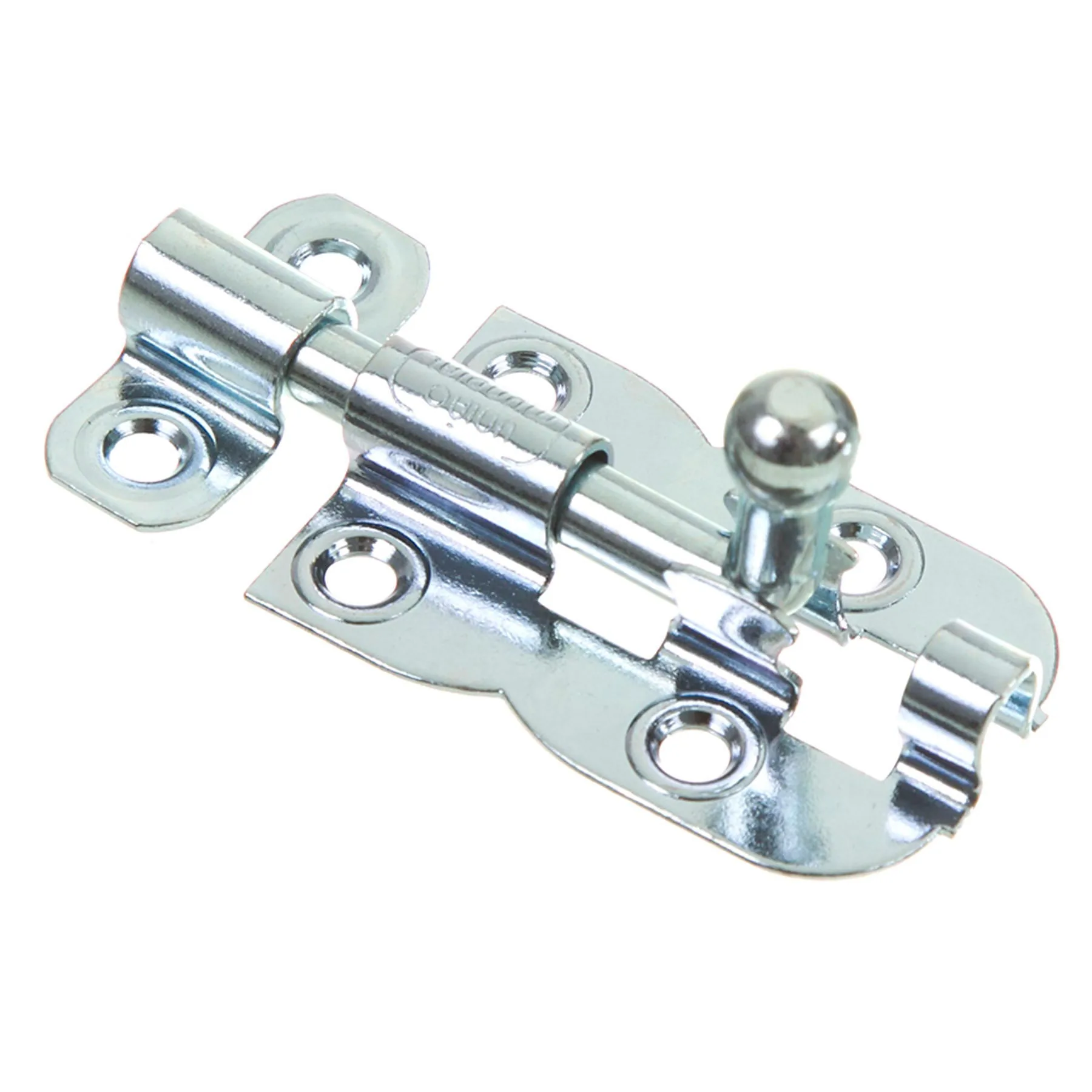 Trinco para Porta Aço 1010 50mm Ferrolho Redondo