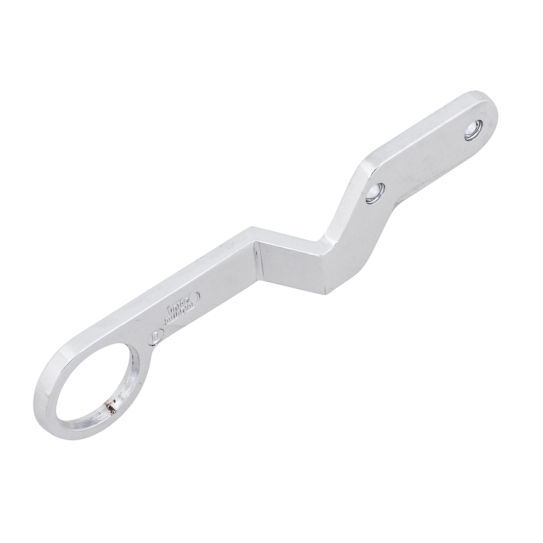 Alavanca Direita para Janela Basculante Zamac Prata Galvanizado 14cmx30mm União Mundial