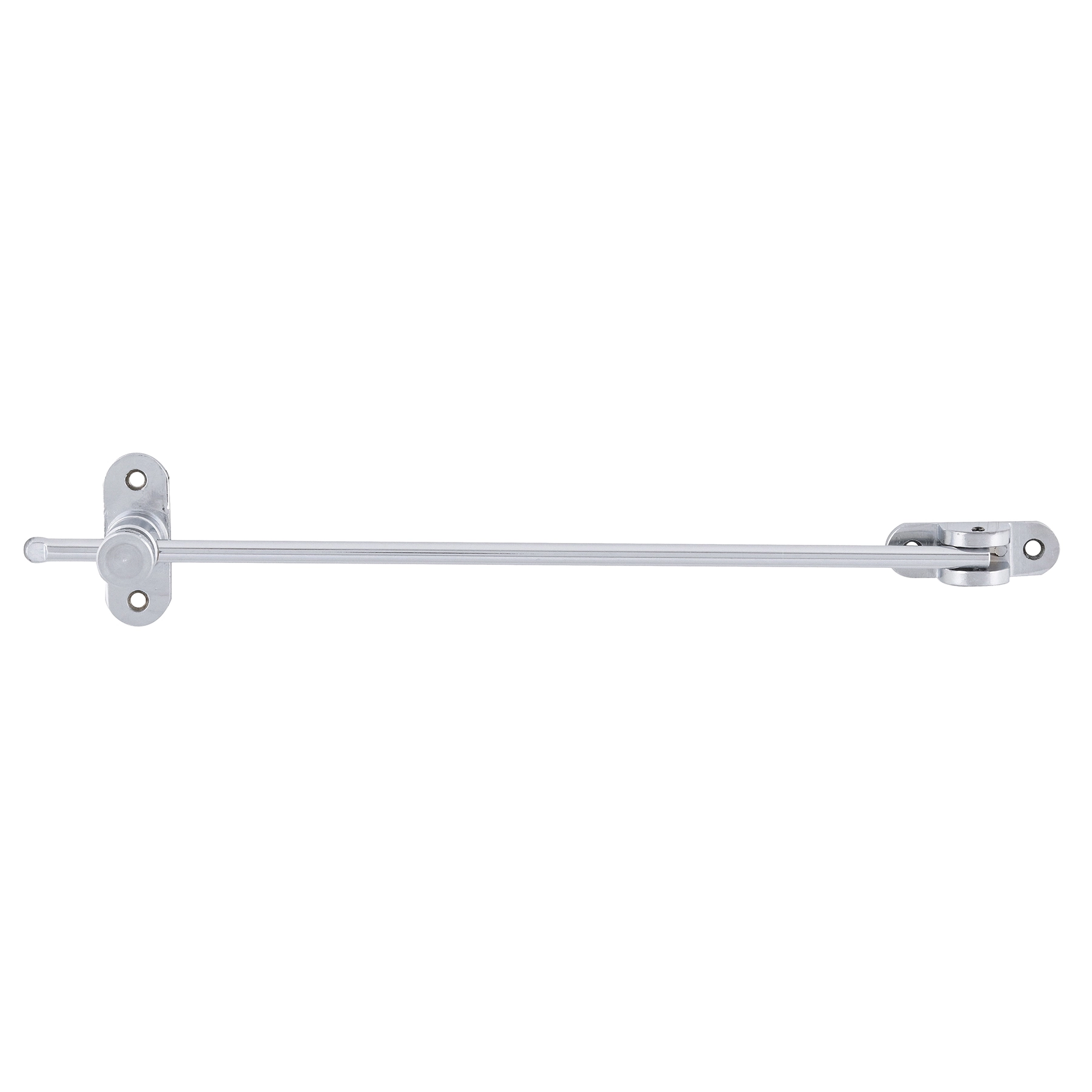 Braço Articulação para Janelas Zamac e Latão Cromado Prata 280x40mm
