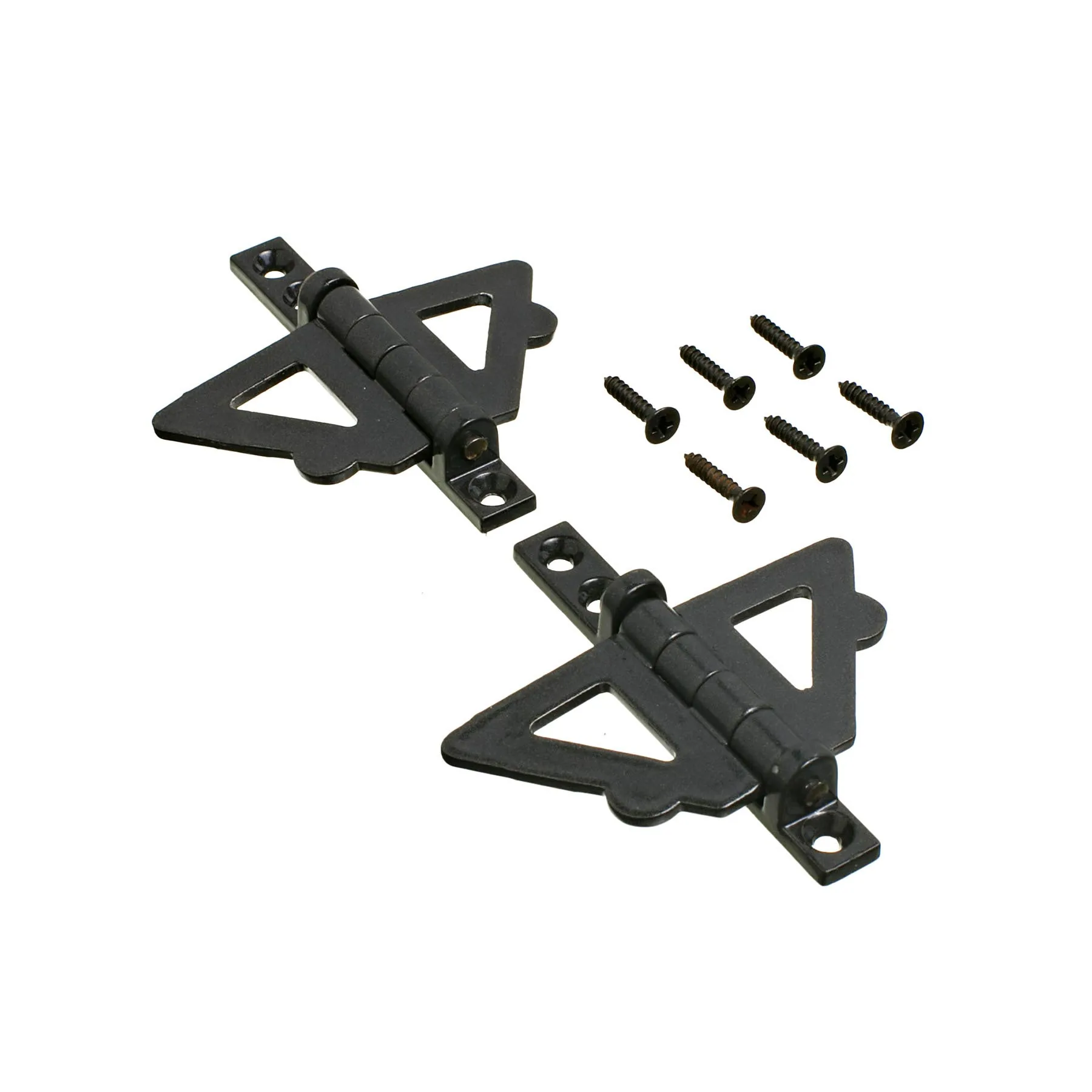 Borboleta para Janelas Zamac Fosco Preto 60x30mm