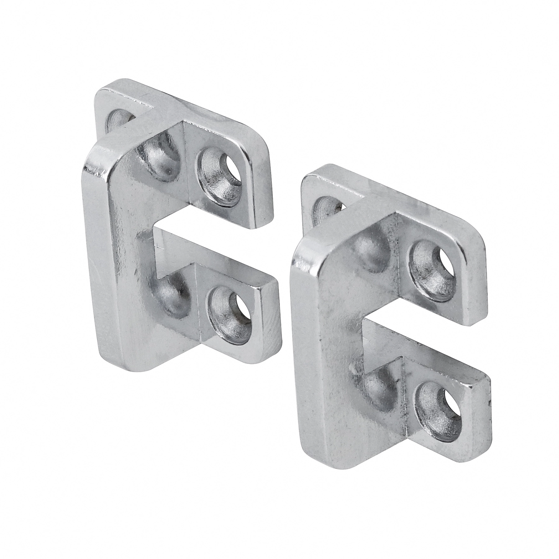 Batente para Janela Zamac Cromado 30x20mm Prata União Mundial 1 peça