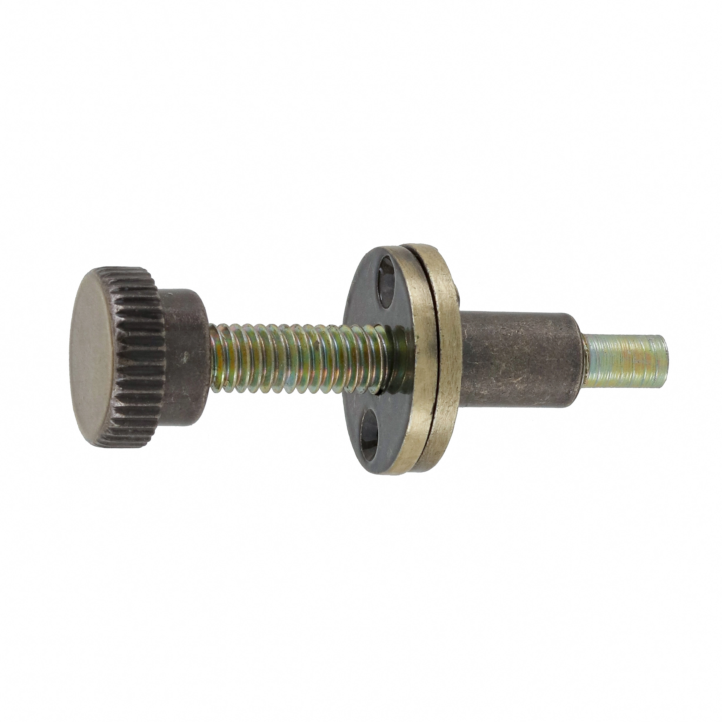 Trinco Prisioneiro Embutir Zamac Oxidado 60x15mm 1 peça