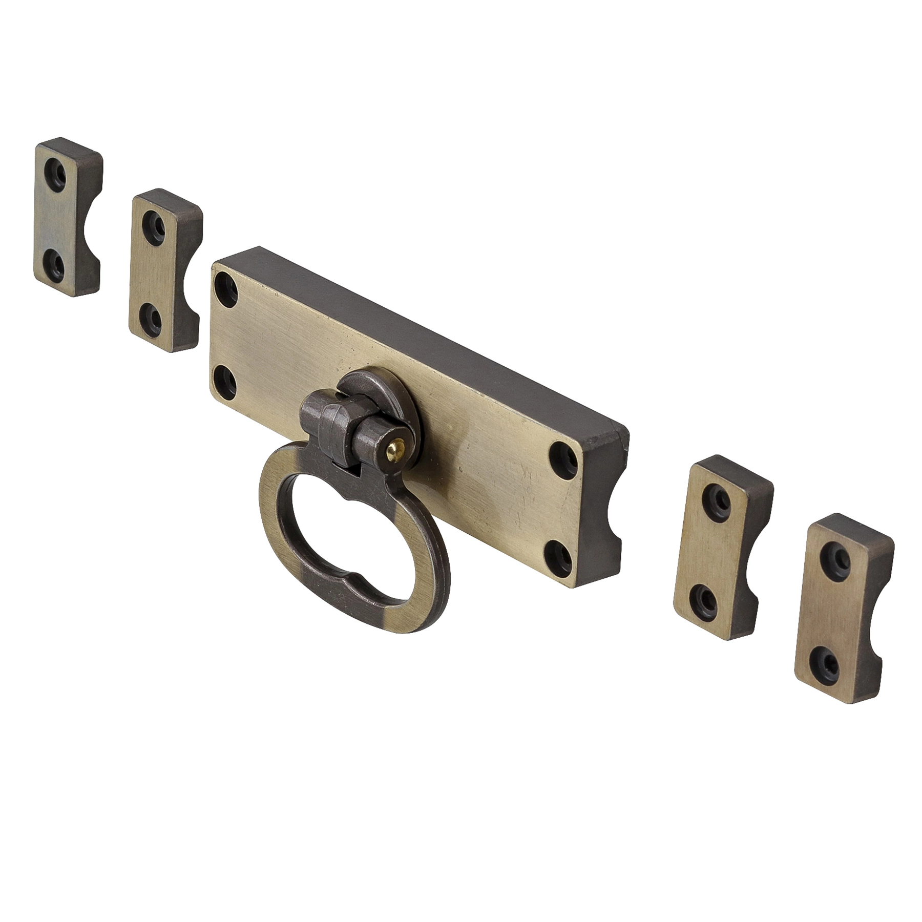 Cremona Zamac Oxidado 110x40mm Dourado União Mundial