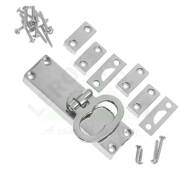 Cremona para Janela 110x40mm Zamac Prata Cromado União Mundial 1 peça