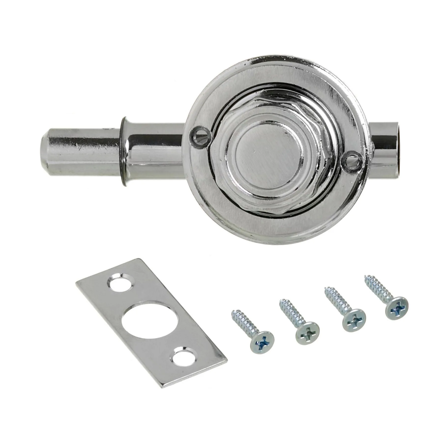 Trinco para Porta Zamac 60mm Batom Cromado União Mundial