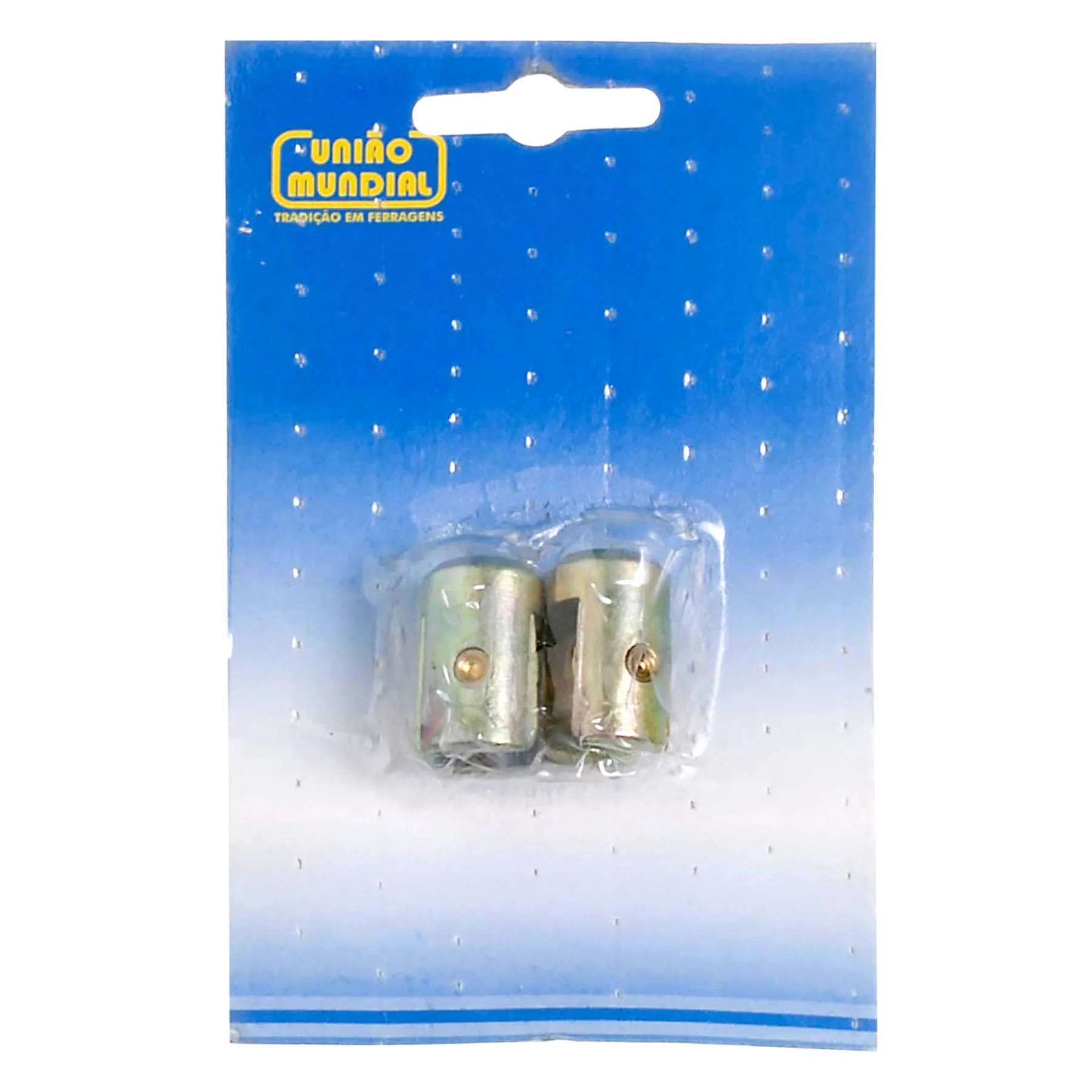 Rodízios para Janelas Balão Latão Dourado 20x6mm União Mundial