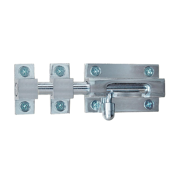 Trinco para Porta Latão Zamac 70mm Ferrolho Redondo