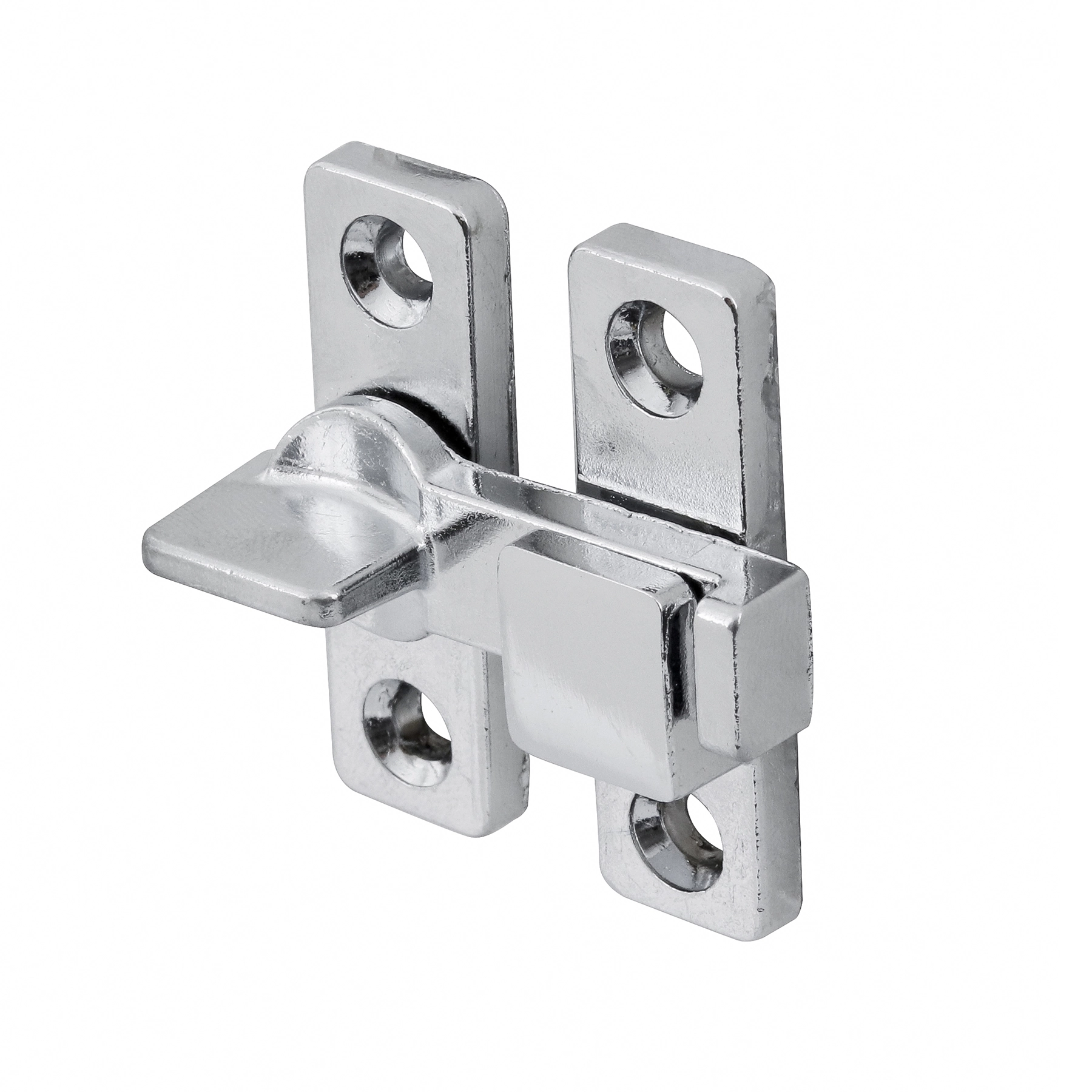 Tranqueta Sobrepor Aço Cromado 40x10mm 1 peça