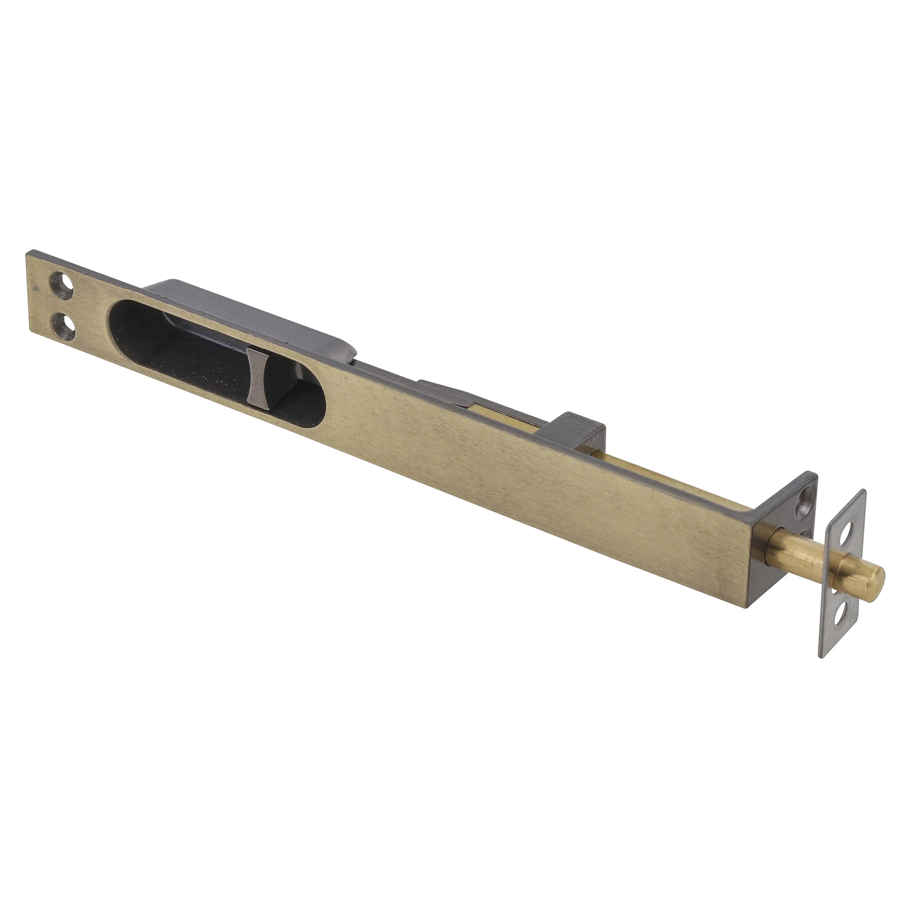 Trinco para Janela Zamac Dourado 180x20mm União Mundial