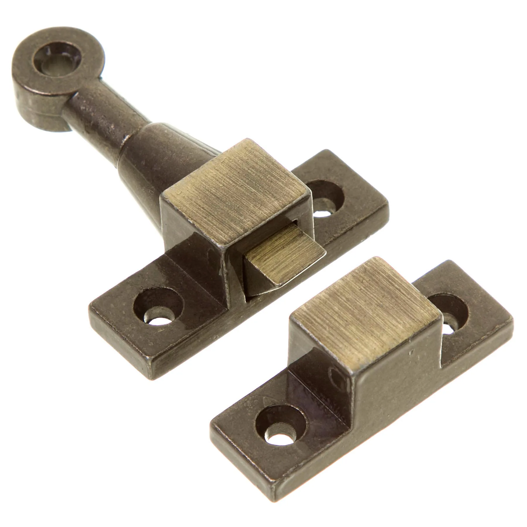 Trinco Sobrepor Zamac Oxidado 60x25mm 1 peça