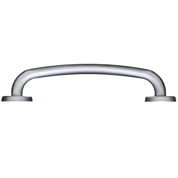 Puxador para Porta de Madeira 15cm Metal Prata Acetinado Master União Mundial