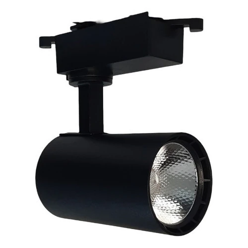 Spot 10 W Para Trilho Eletrificado Bivolt Preto Branco Quente 3000k