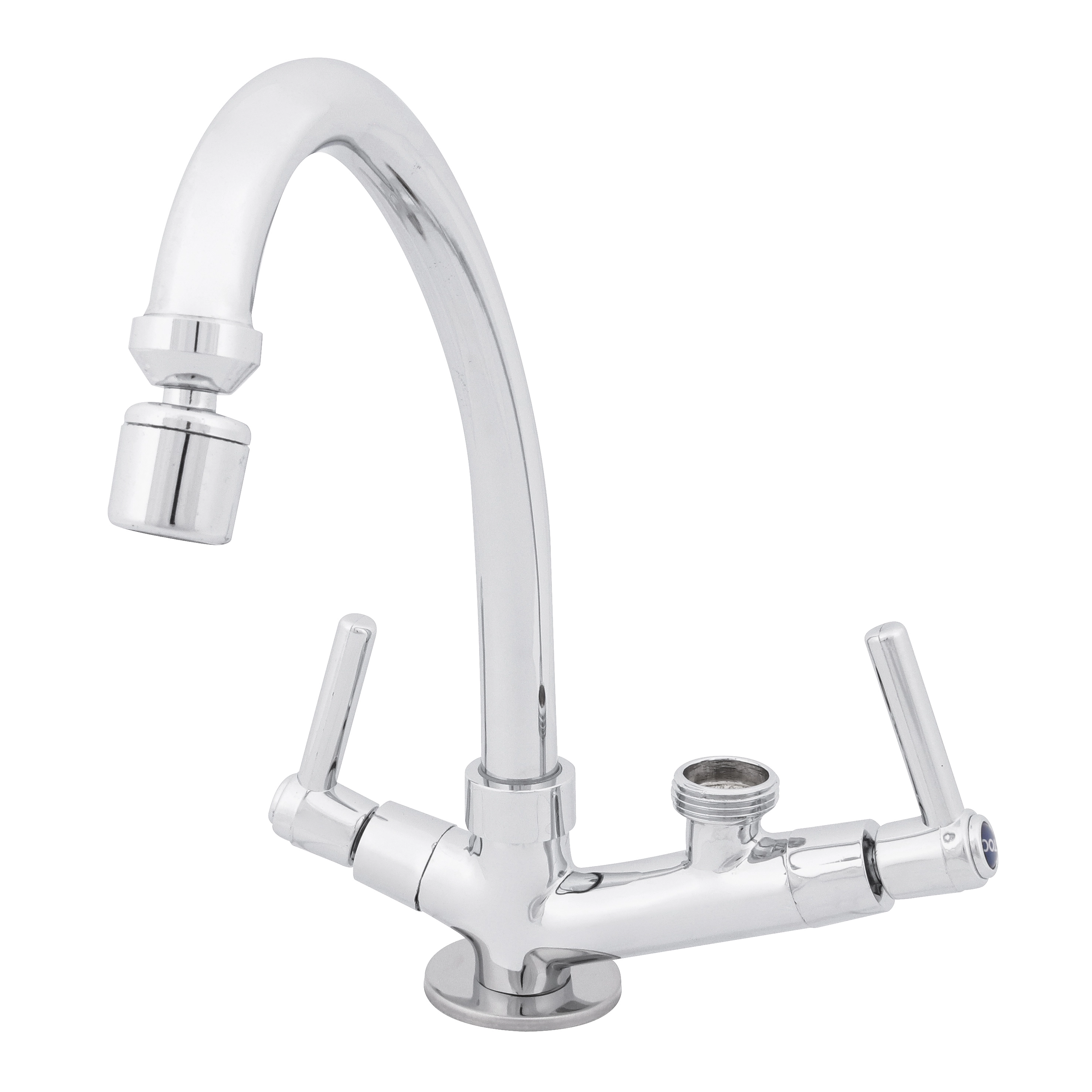 Torneira de Pia para Cozinha com Bica Alta Cromada 6173C9 Stoc