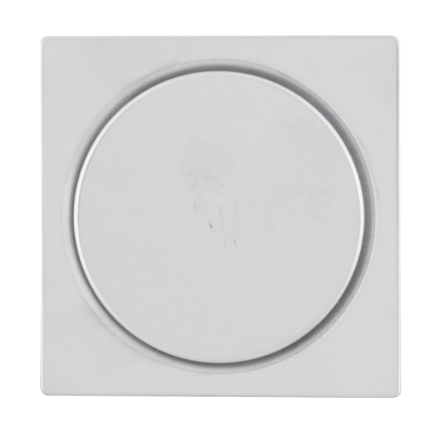 Ralo Click de Banheiro 10x10cm Anti-Inseto e Anti Odor Aço Inox Cromado Quadrado Stoc Click