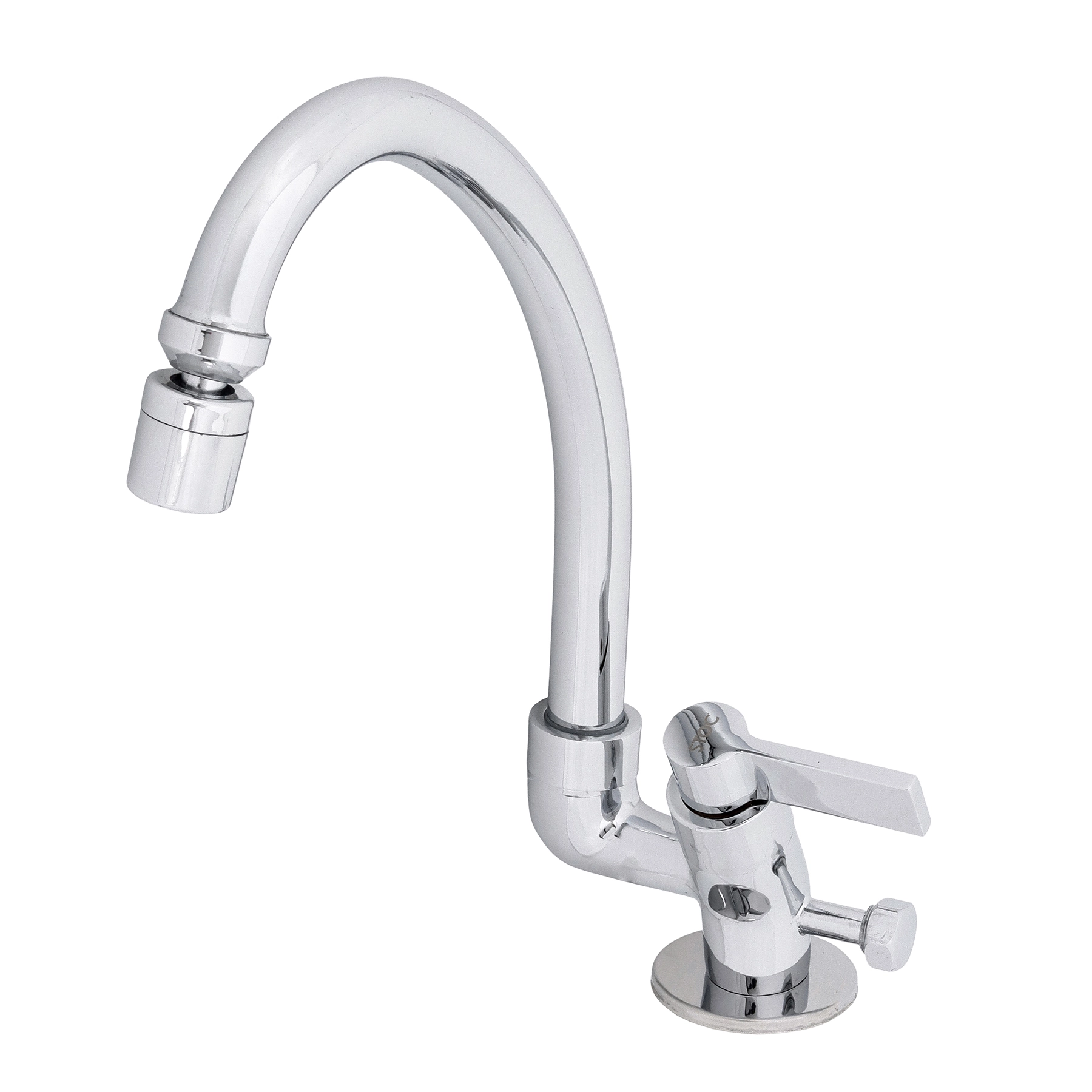 Torneira com Filtro de Pia para Cozinha com Bica Alta Cromada 4182C75 Stoc