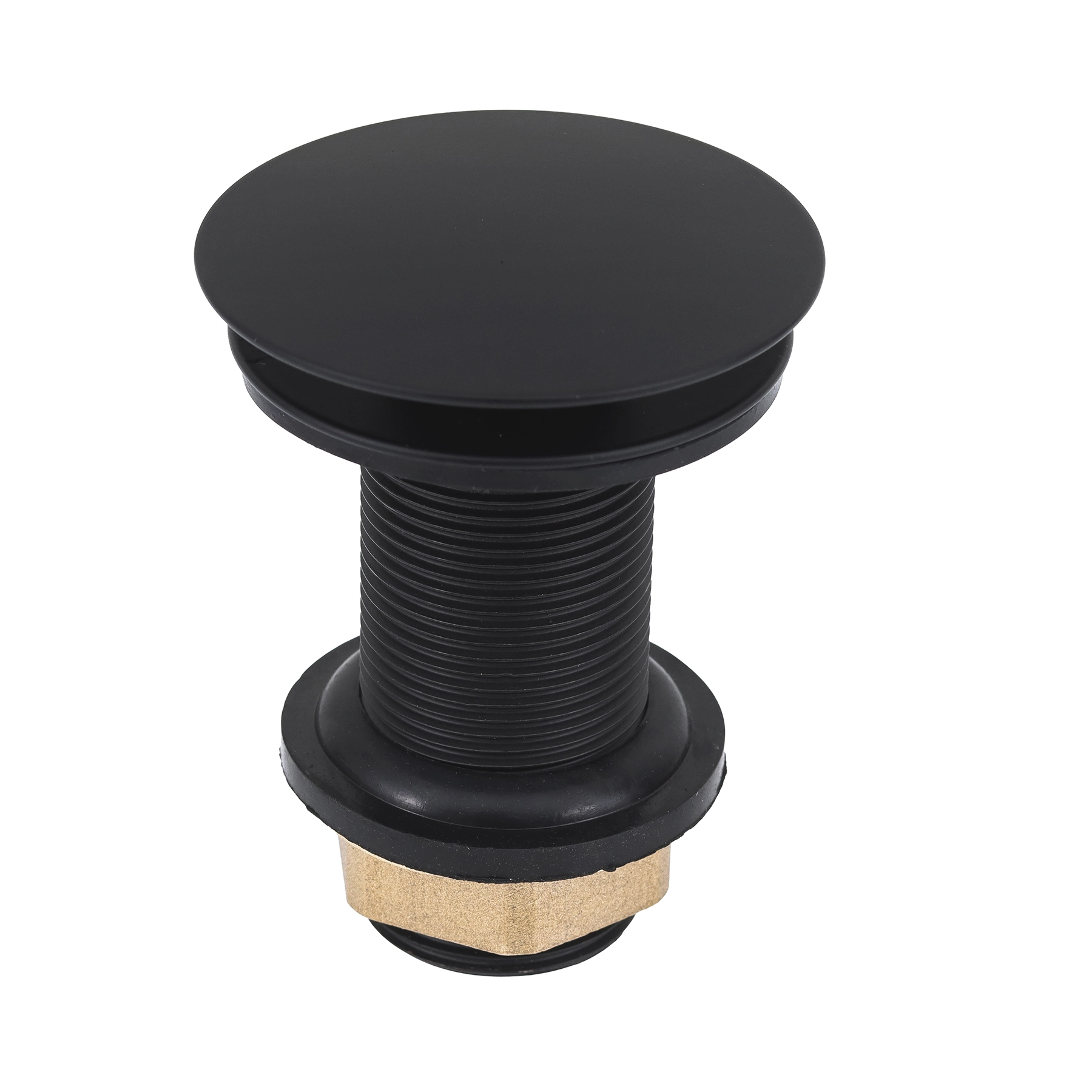 Válvula para Lavatório Click Metal 7/8" Preta Stoc