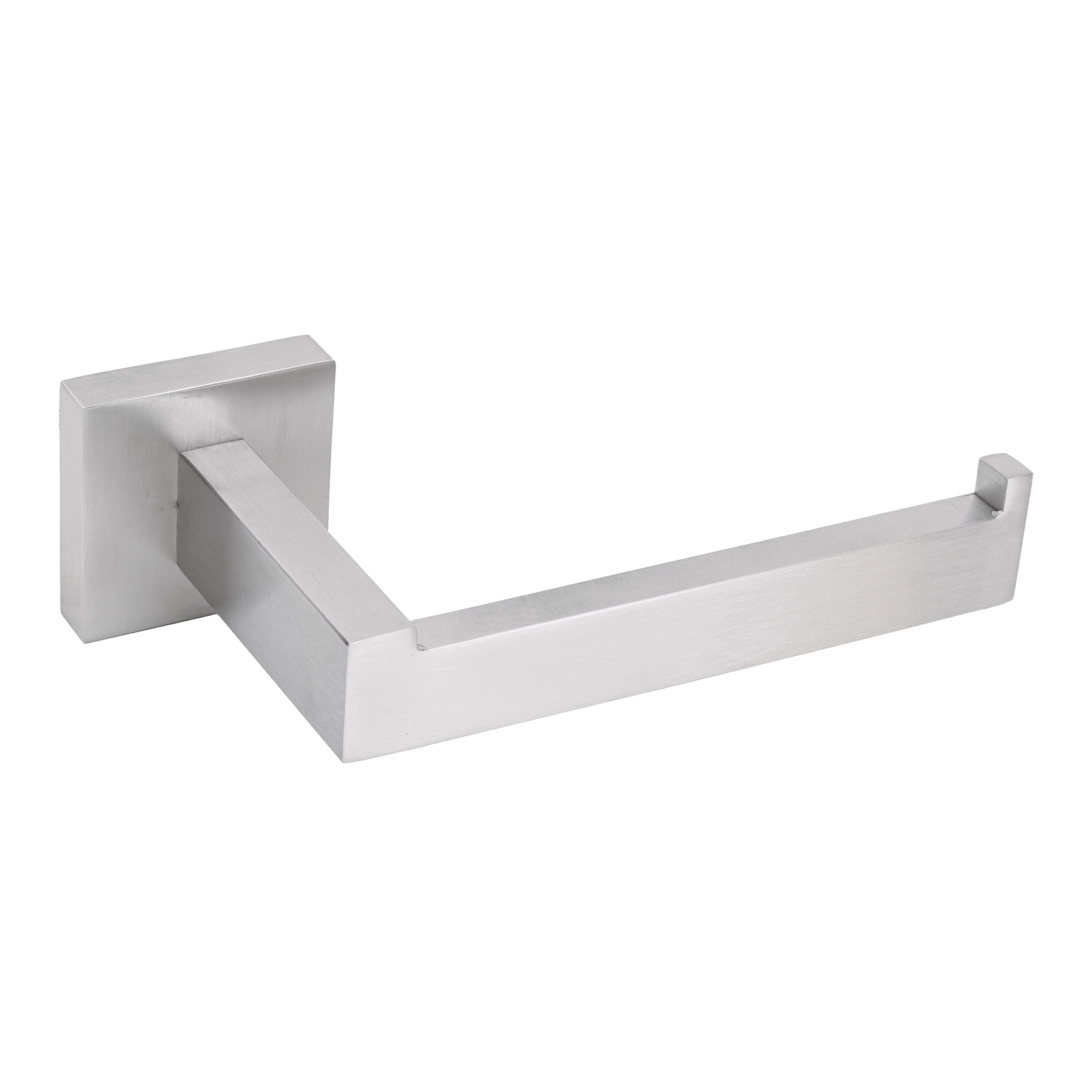 Porta Papel Higiênico Metal Parede Inox Escovado Definite Stoc