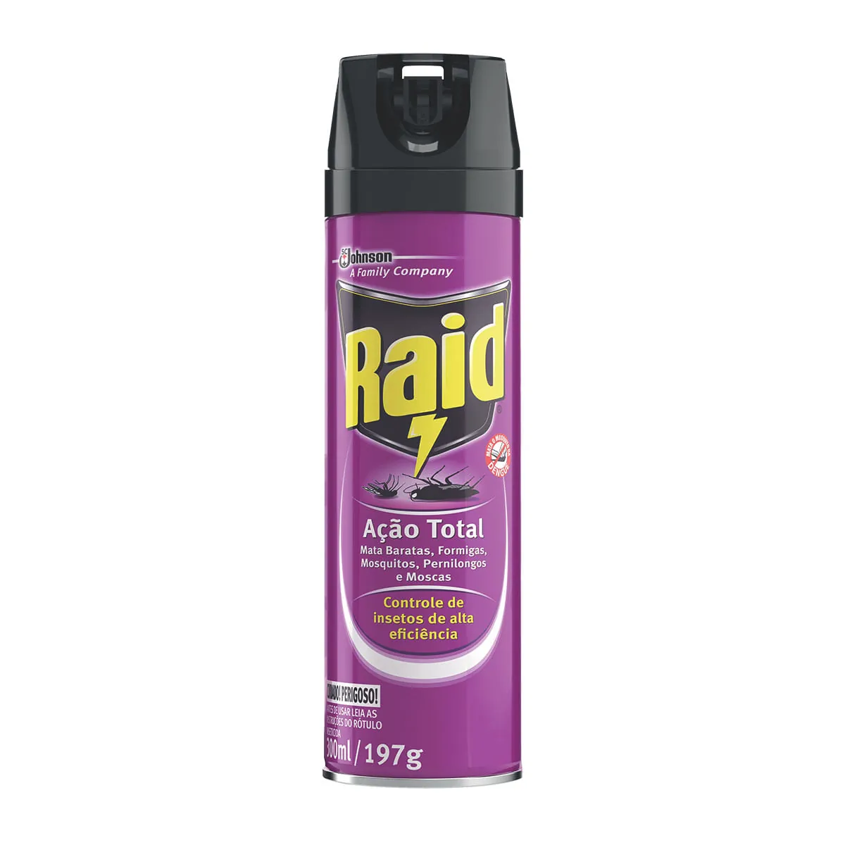 Inseticida Raid Multi-insetos Spray Ação Total 285ml