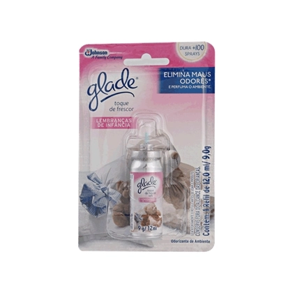 Purificador De Ar Glade Toque De Frescor Lembranças De Infância Refil