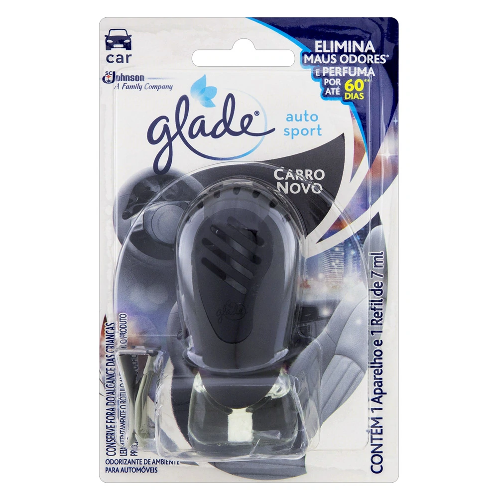 Glade Auto Sport Carro Novo 7 ml