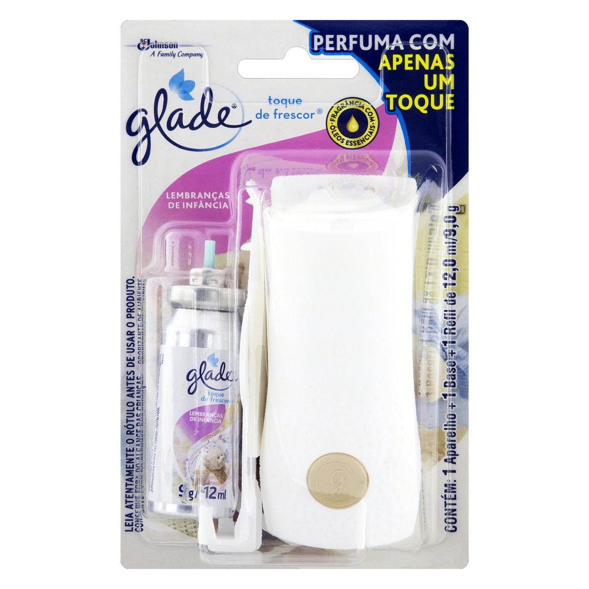 Purif Ar Glade Sense Spray Rf Lemb Infancia