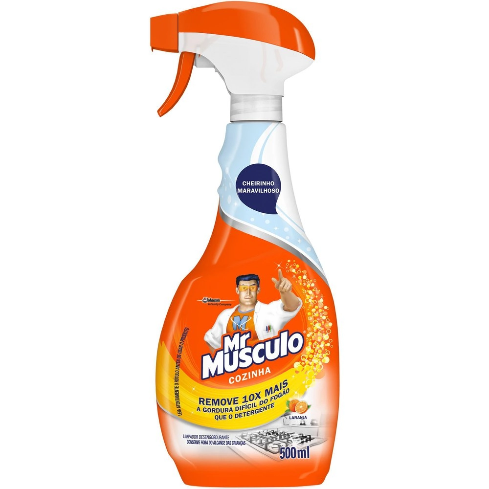 Desengordurante Mr Músculo Cozinha Laranja 500ml
