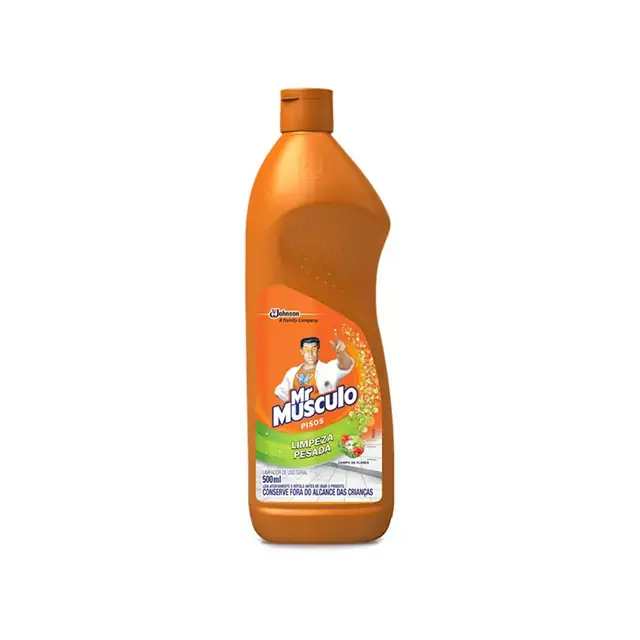 Limpador Para Pisos Campo De Flores Mr Músculo Squeeze 500ml