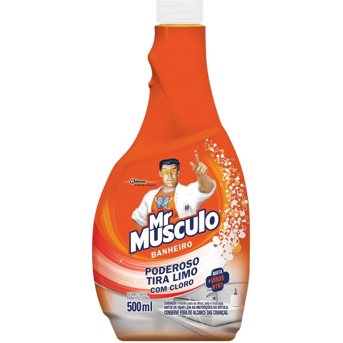 Limpador MR MÚSCULO Banheiro Tira Limo Refil 500ml