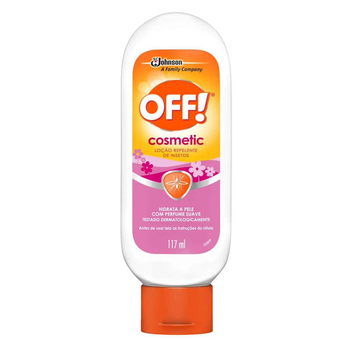 Repelente Loção Off Cosmetic Squeeze 117ml