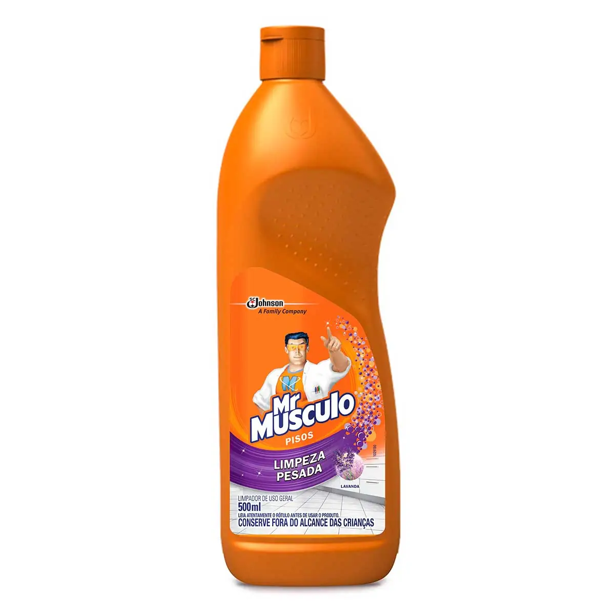 Limpador Limpeza Pesada Lavanda Mr Músculo Squeeze 500ml