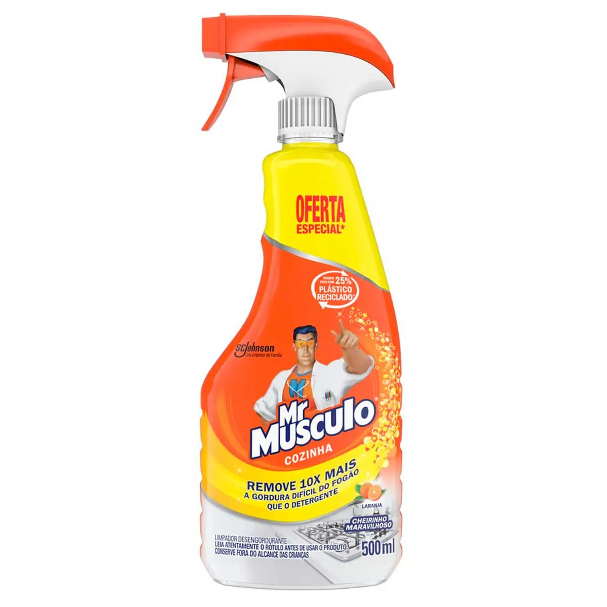 Desengordurante Mr Músculo Cozinha Laranja 500 ml com 30% de Desconto