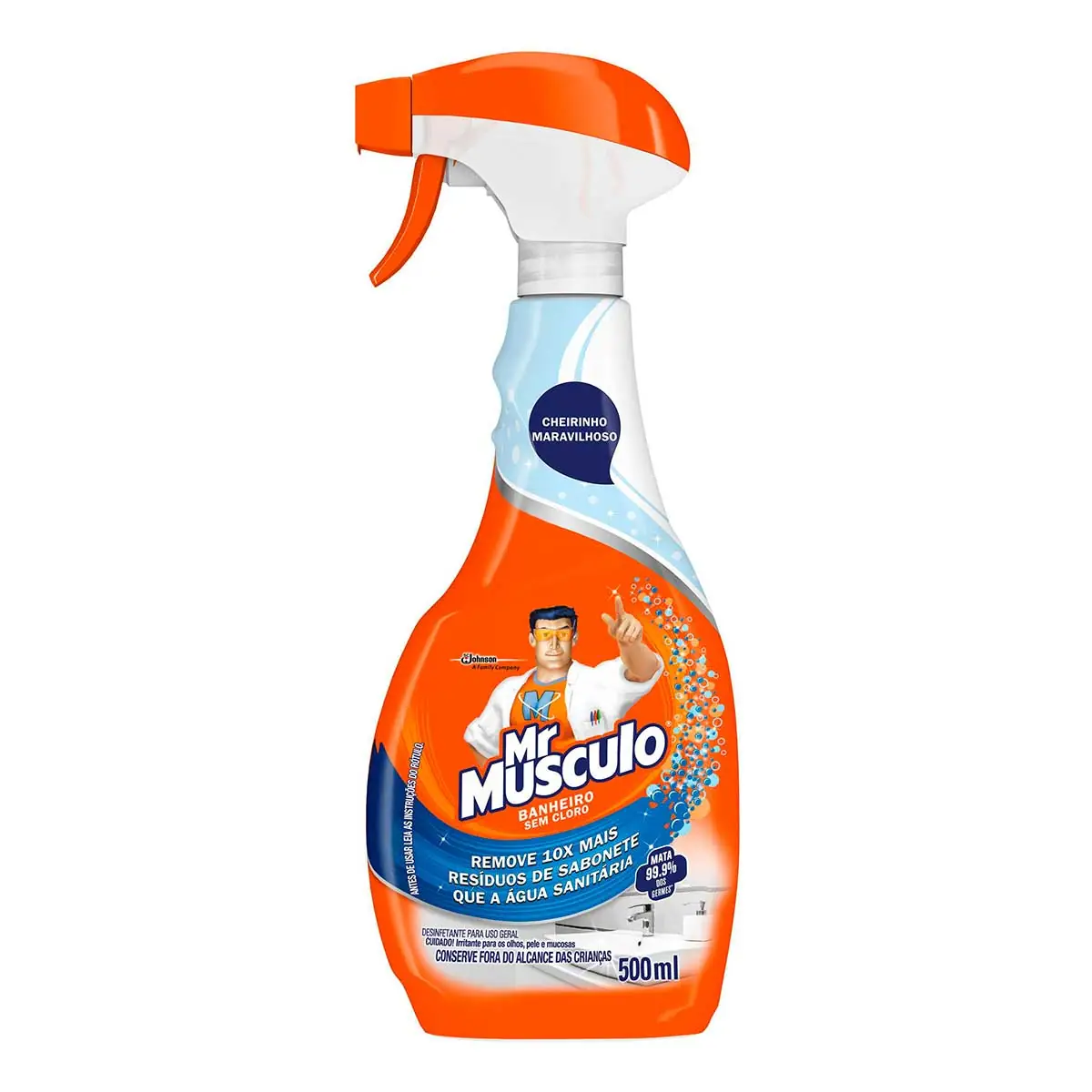 Limpador MR MÚSCULO Banheiro Sem Cloro Spray 500ml