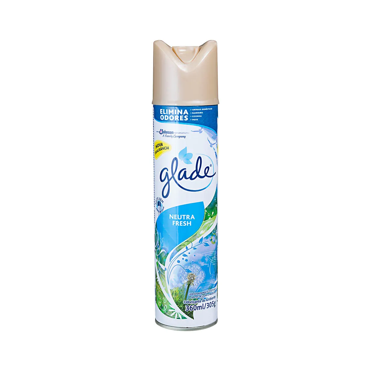 Odorizador De Ambiente Neutra Fresh Glade Frasco 360ml Spray