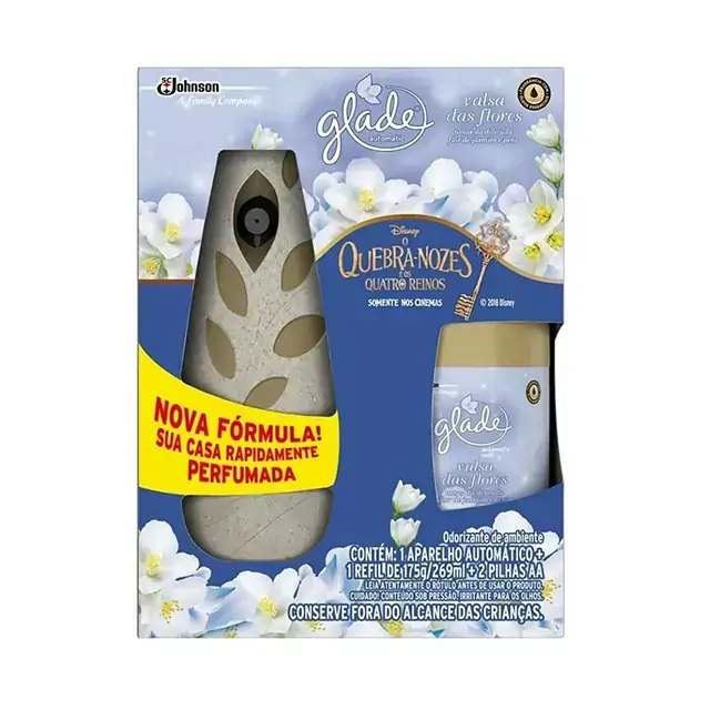 Purif Ar Glade Autom Ref Madeira/jasmim